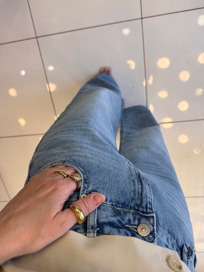 Mavi baggy model jeans pantolon