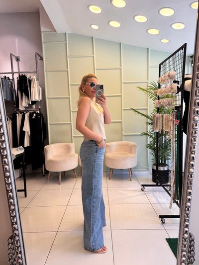 Mavi baggy model jeans pantolon