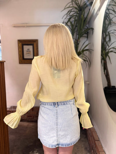 Jeans incili mini etek